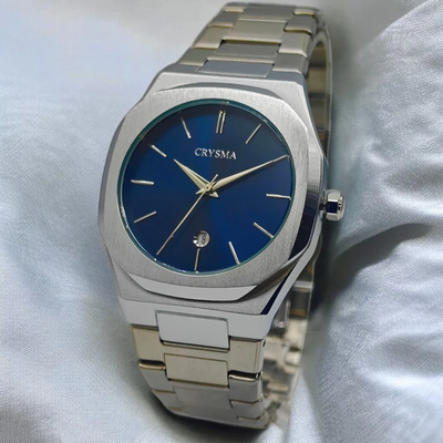 Crysma CRL 813 Vortex – Stainless Steel Men’s Watch with Date