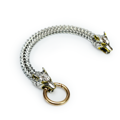 Wolf’s Bite Heavy Chain Bracelet – Stainless Steel